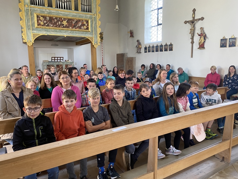 Gruppenfoto Kirche Affecking