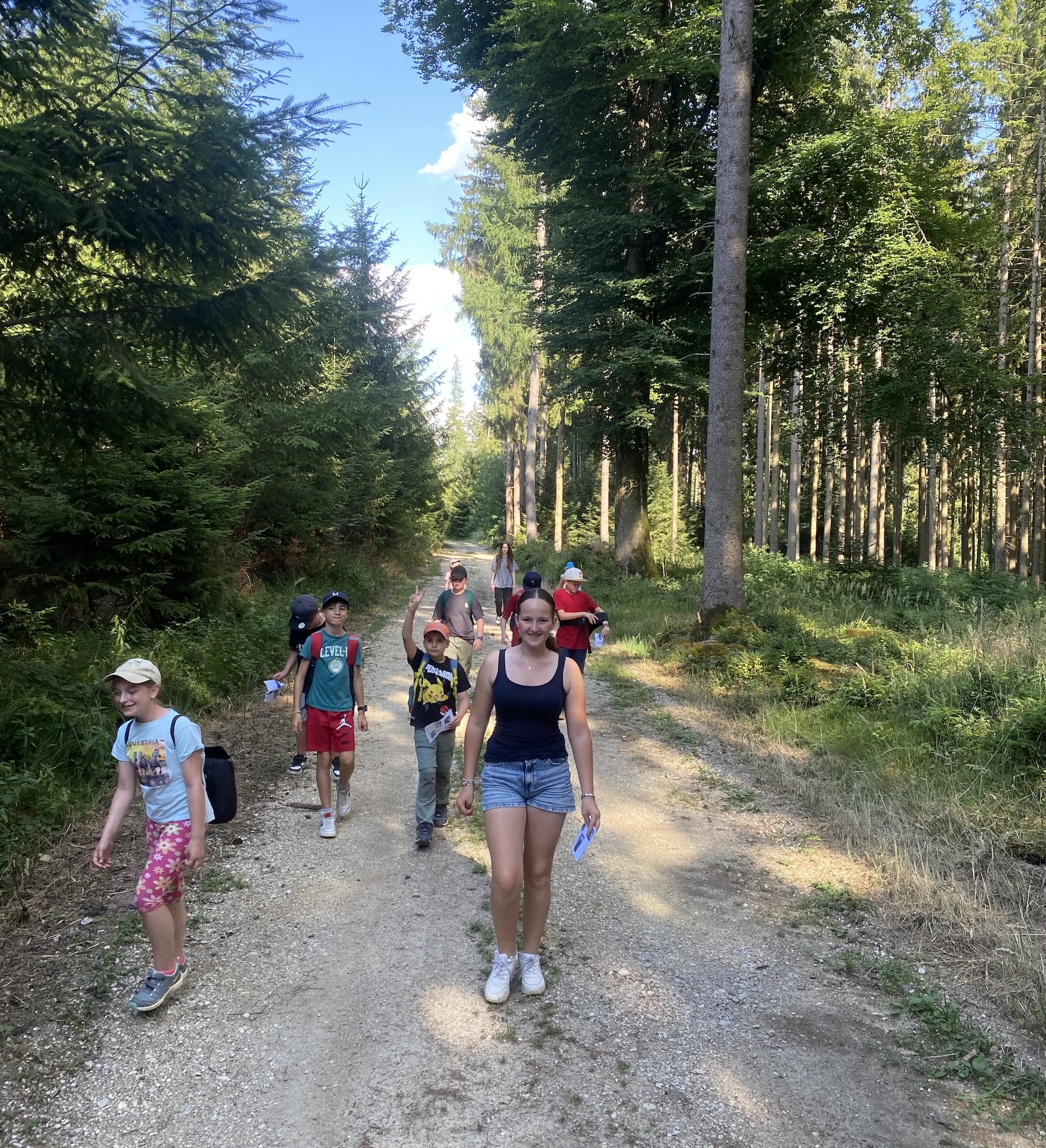 Gruppe aus Au unterwegs 4.07.25